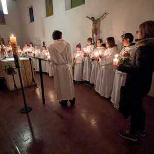 Feierlichen Auferstehungsfeier am Kirchberg